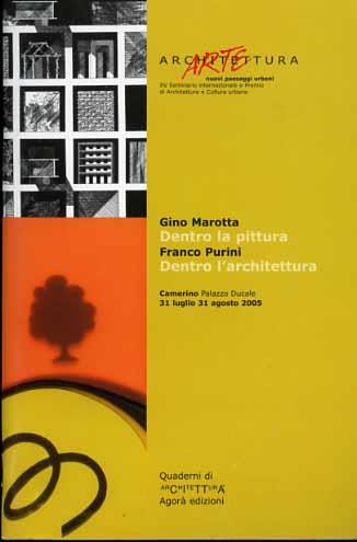 Dentro la pittura. Dentro l'architettura - Gino Marotta,Franco Purini - copertina
