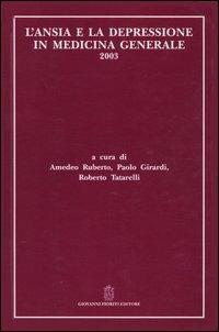 L' ansia e la depressione in medicina generale 2003 - copertina