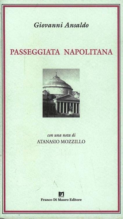 Passeggiata napolitana - Giovanni Ansaldo - copertina