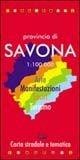 Libro Provincia di Savona 1:100.000. Arte, manifestazioni, sport, turismo. Carta stradale e tematica 