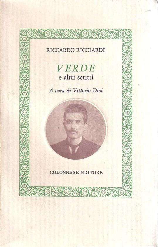 Verde e altri scritti