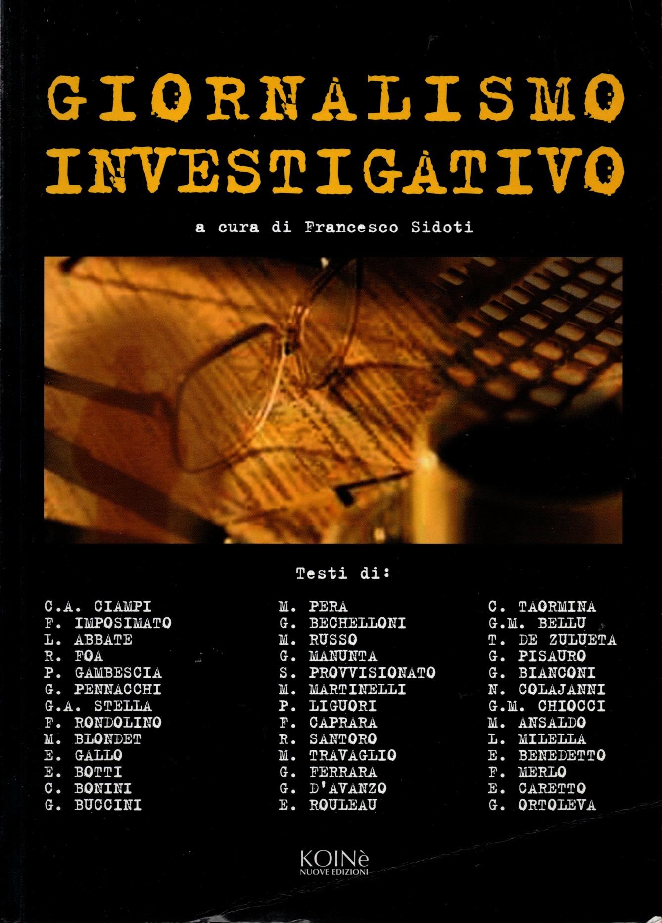 Il giornalismo investigativo