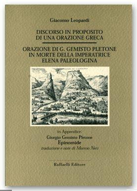 Discorso in proposito di una orazione greca - Giacomo Leopardi - copertina