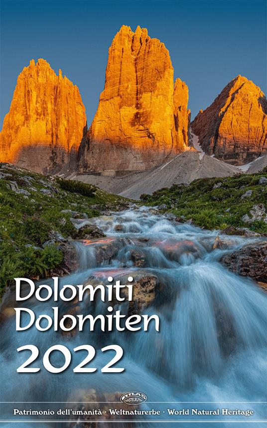 Dolomiti. Calendario-Dolomiten. Kalender 2022 30x48 Cm - Peter Malfertheiner - copertina