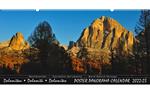 Dolomiti. Panoramica-poster. Calendario 2022-23. Ediz. multilingue