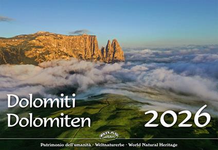 Dolomiti-Dolomiten 2026 - copertina