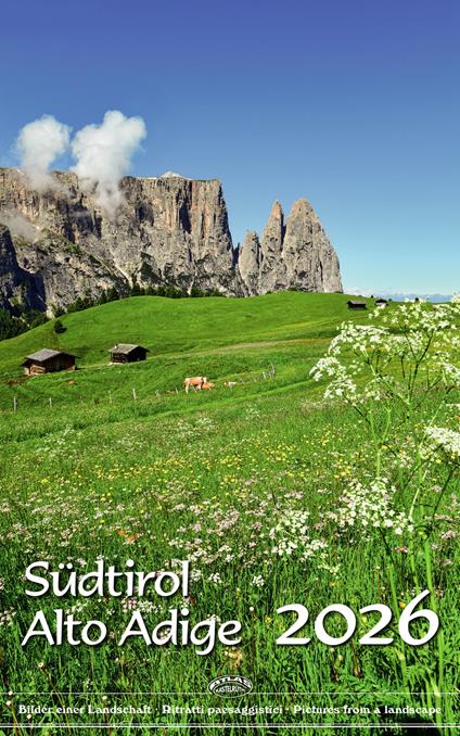 Südtirol Kalender-Alto Adige calendario 2026 - copertina
