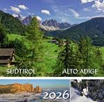 Südtirol Kalender-Alto Adige calendario 2026. Ediz. multilingue