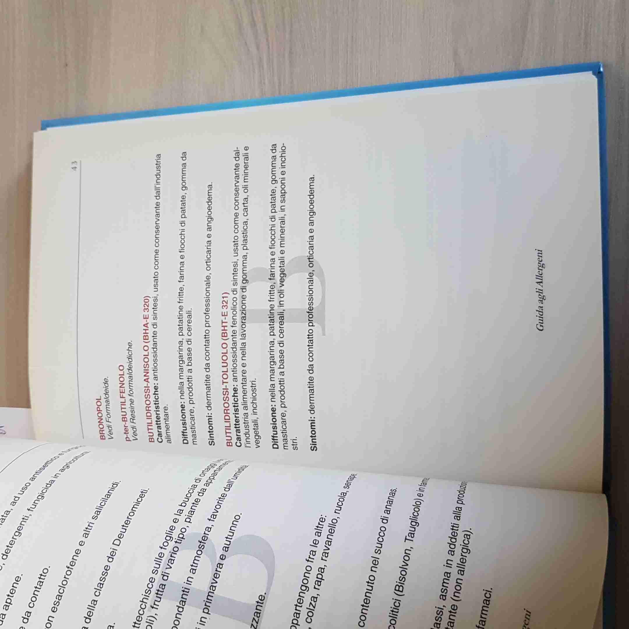 Guida agli allergeni