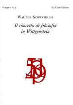 Il concetto di filosofia in Wittgenstein