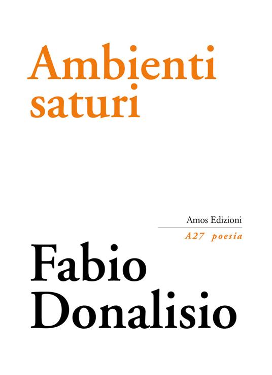 Ambienti saturi - Fabio Donalisio - copertina