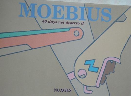Fourty days nel deserto B - Moebius - copertina