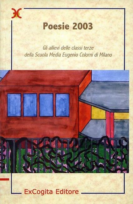 Poesie 2003 - copertina