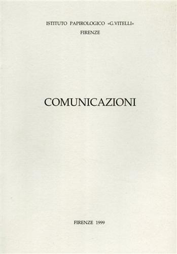 Comunicazioni. Vol. 3 - copertina