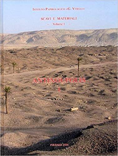 Antinoupolis. Vol. 1 - copertina