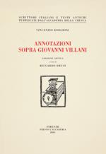 Annotazioni sopra Giovanni Villani