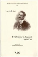 Conferenze e discorsi (1906-1954)