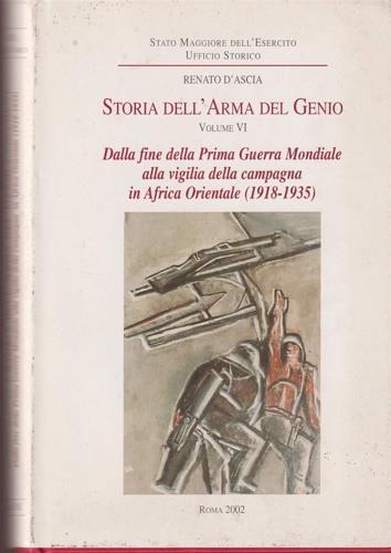 Storia dell'arma del Genio. Vol. 6 - D'Ascia - copertina