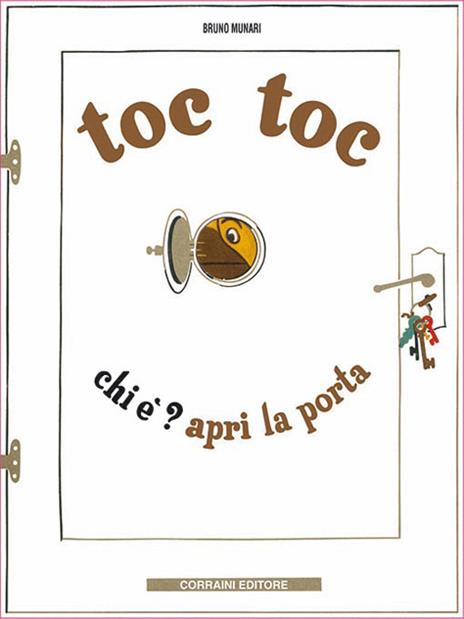 Toc Toc. Chi è? Apri la porta - Bruno Munari - copertina