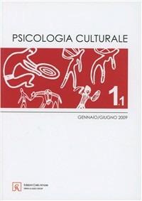 La psicologia culturale - S. Sannito,D. Mazzone - copertina