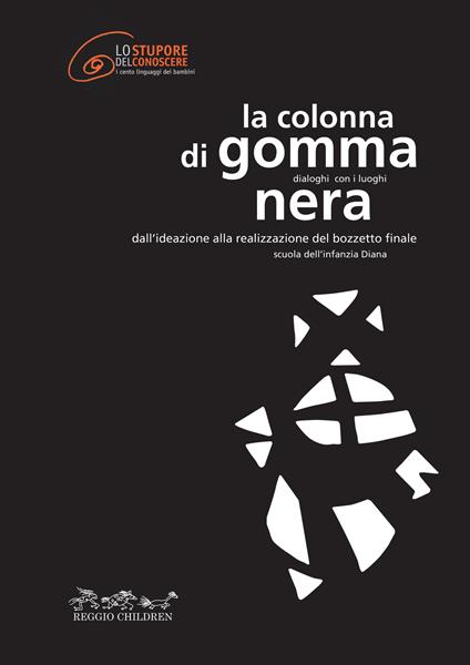 La colonna di gomma nera - copertina