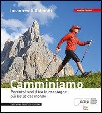 Incantevoli Dolomiti. Escursioni, nordic walking. Itinerari per tutti da percorrere in compagnia - Maurizio Fernetti - copertina