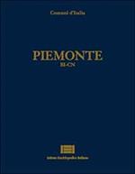 Comuni d'Italia. Vol. 20: Piemonte (bi-Cn).