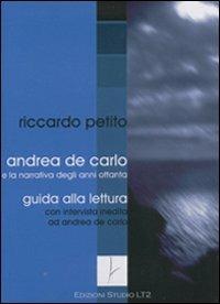 Andrea De Carlo e la narrativa degli anni Ottanta - Riccardo Petito - copertina