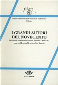 I grandi autori del Novecento - copertina