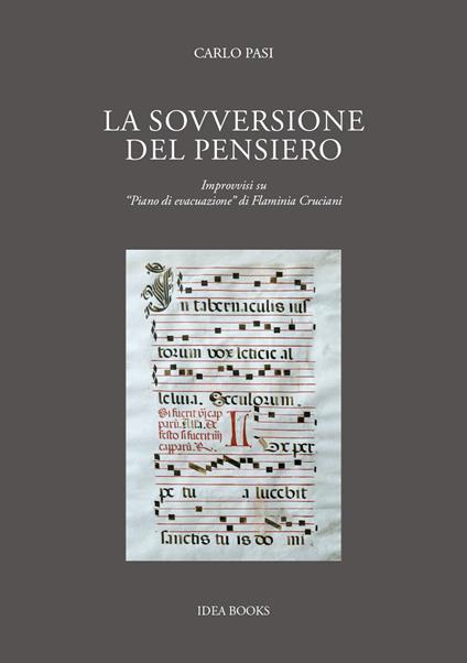 La sovversione del pensiero - Carlo Pasi - copertina