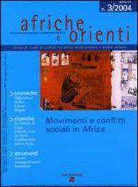 Afriche e Orienti (2004). Vol. 3: Movimenti e conflitti sociali in Africa - copertina