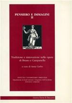Pensiero e immagini. Tradizione e innovazione nelle opere di Bruno e Campanella. Vol. 2