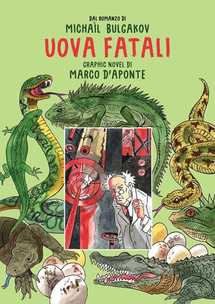 Uova fatali - Marco D'Aponte - copertina