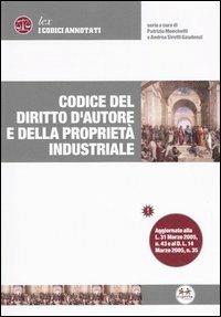 Codice del diritto d'autore e della proprietà industriale - copertina