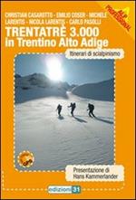 Trentatré 3000 in Trentino Alto Adige. Itinerario di scialpinismo