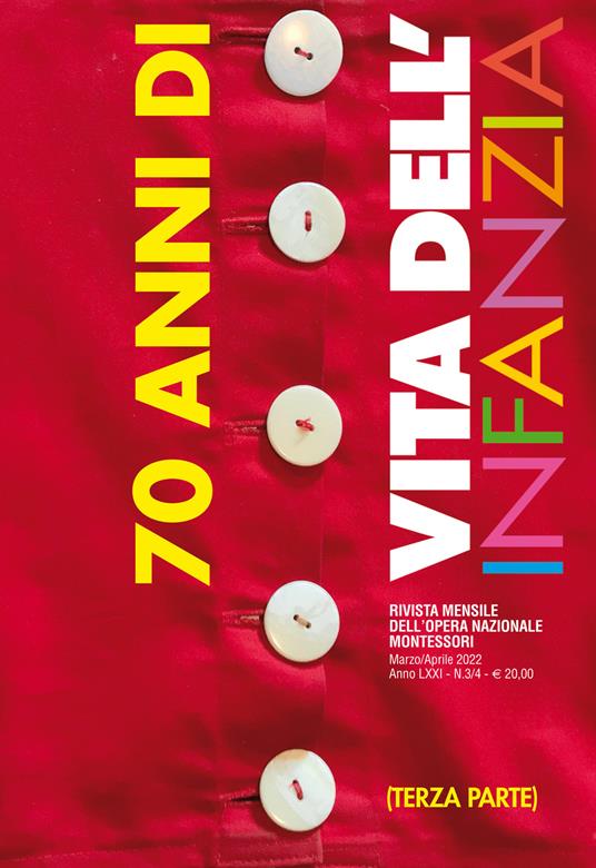  70 anni di «Vita dell'infanzia». Ediz. per la scuola. Vol. 3 - copertina