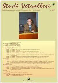 Studi vetrallesi. Vol. 16 - copertina