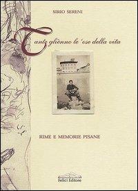 Tante gli ènno le 'ose della vita - Sirio Sereni - copertina