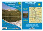 Carta escursionistica Parco Nazionale d'Abruzzo. Monti Marsicani, Mainarde, Monti della Meta. Trek map. Scala 1:25.000