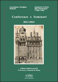 Conferenze e seminari 2013-2014 dell'Associazione Subalpina Mathesis - copertina