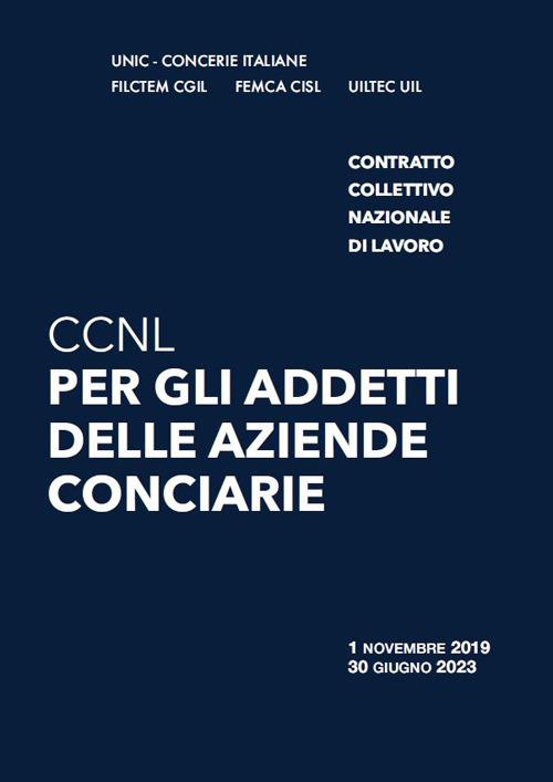 CCNL per gli addetti delle aziende conciarie - copertina