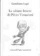 Le ultime lettere di Pilvio Tarasconi - Gordiano Lupi - copertina