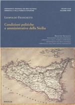 Condizioni politiche e amministrative della Sicilia