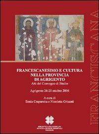 Francescanesimo e cultura nella provincia di Agrigento - copertina