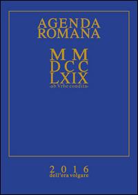 Agenda romana MMDCCLXIX - copertina