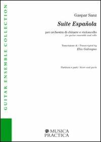 Suite espanola - Gaspar Sanz - copertina