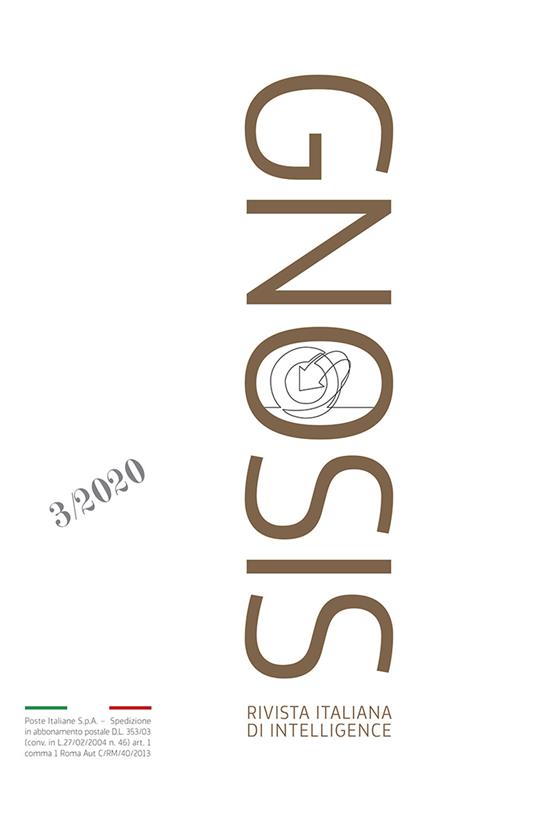 Gnosis. Rivista italiana di Intelligence (2020). Vol. 3 - copertina