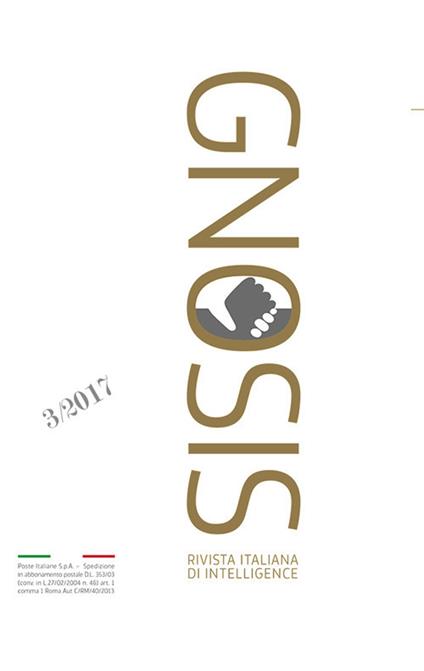 Gnosis. Rivista italiana di intelligence. Ediz. italiana e inglese (2017). Vol. 3 - copertina