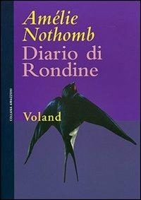 Diario di rondine - Amélie Nothomb - copertina