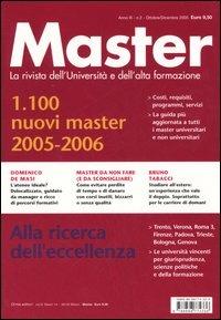Master. La rivista dell'università e dell'alta formazione. Vol. 2 - copertina